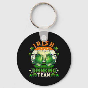 Funny St Patricks Day Irish Beer Drinking Team Ire Key Ring