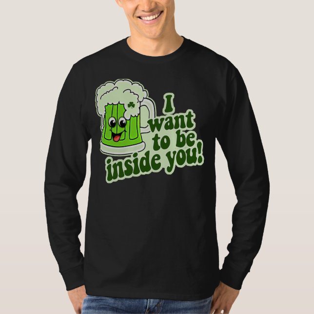 Funny St Patricks Day Irish T-Shirt (Front)