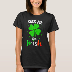 Funny St Patrick's Day Kiss Me I'm Irish T-Shirt