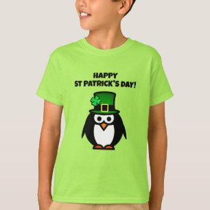 Funny St Patrick's Day leprechaun T Shirt for kids