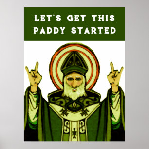 Funny St. Patrick's Day Poster