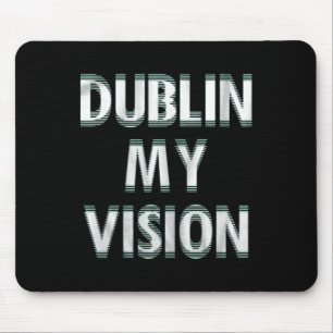 Funny St Patricks Day Shirt Women Mouse Mat