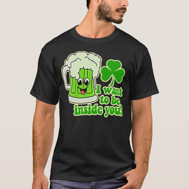 Funny St Patricks Day T-Shirt (Front)