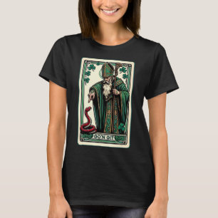 Funny St Patricks Day Tarot Card Go'n Git St Patri T-Shirt
