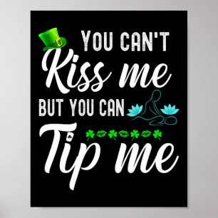 Funny St Patricks Day Tee Mage Therapist Men Women Poster