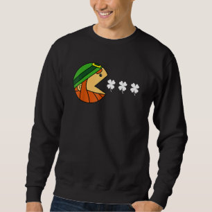 Funny St Patricks Day Video Gamer Humour Joke Boys Sweatshirt