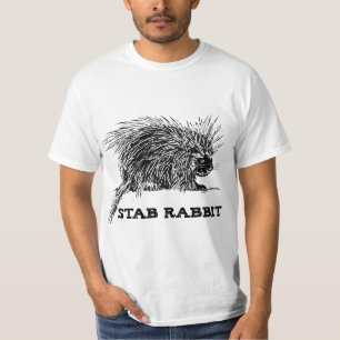 Funny Stab Rabbit Porcupine T-Shirt