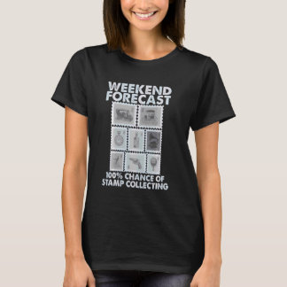 Funny Stamp Collecting For Men Women Postal Collec T-Shirt