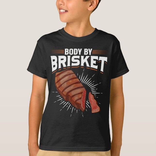 Funny Steak Brisket Grilling Meat Lover T-Shirt (Front)