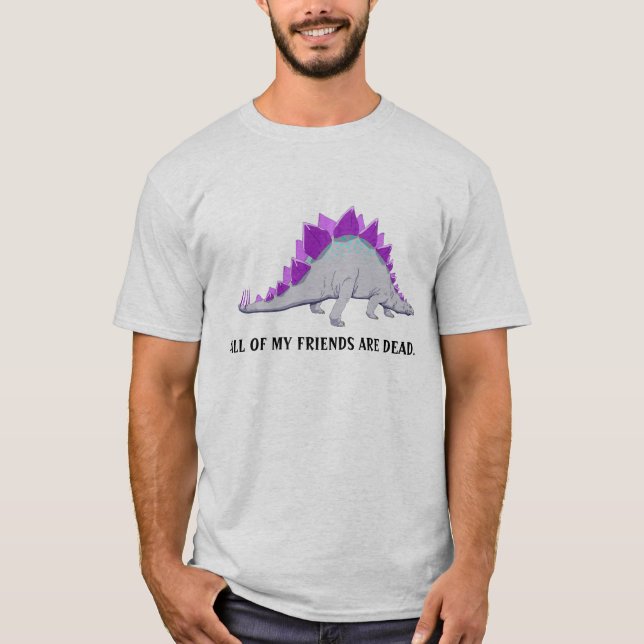Funny Stegasaurus T-shirt (Front)