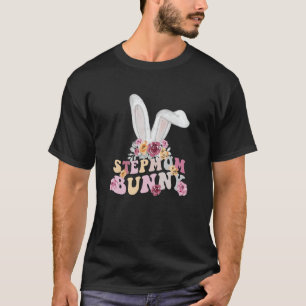 Funny Stepmom Bunny, Happy Easter Stepmom Bunny T-Shirt