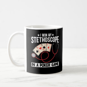 Funny Stethoscope Joke Nurse Doctor Hospital Humou Coffee Mug