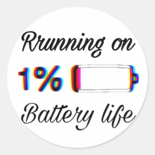 funny sticker/ 1 inch classic round sticker