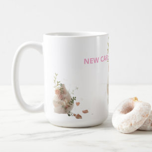 Funny Sticker – NEW CAR, SAME ME Coffee Mug