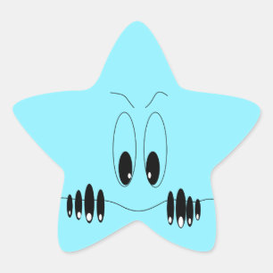 Funny Sticker with Curious Eyes - Customisable