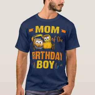 Funny Stinky Dirty Being Mum Of The Birthday Boy  T-Shirt