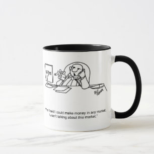 Funny "Stock Market" Business Mug Gift