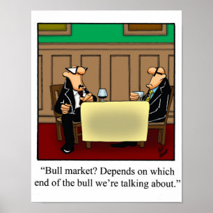 Funny Stock Market Poster