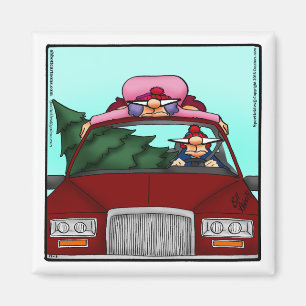 Funny Stocking Stuffer Christmas Humour Magnet
