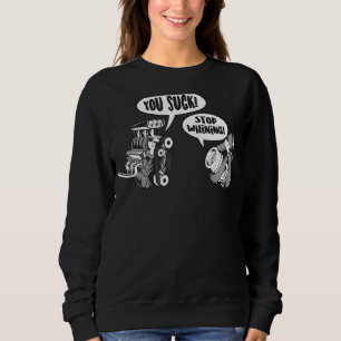 Funny Stop Whining Car Mechanic Precision Turbo Gi Sweatshirt