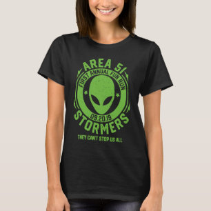 Funny storm Area 51, Stormers 1st Annual Fun Run A T-Shirt