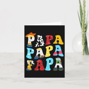 Funny Story Papa Toy Boy Story Dad Fathers Day Tee Card