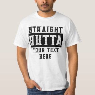 Funny 'Straight Outta Your Text' Parody T-Shirt