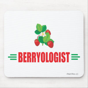Funny Strawberries Mouse Mat