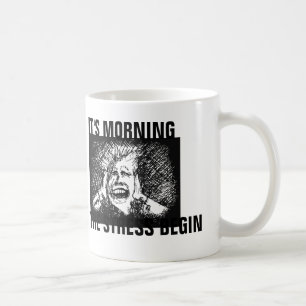 Funny Stress Coffee Mug, for Boss or Mum Mug
