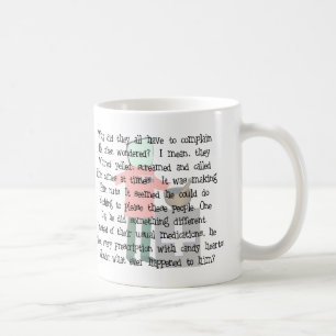 Funny Stressed Pharmacist Story Art Coffee Mug