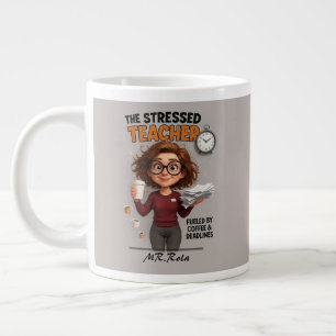 Funny Stressed Teacher Mug