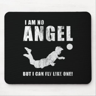 Funny Striker Forward Soccer Goal Sport Header Byl Mouse Mat