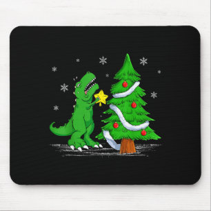 Funny Struggle Is Real Dinosaur T-rex Dino Christm Mouse Mat