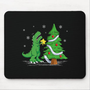 Funny Struggle Is Real Dinosaur T-rex Dino Christm Mouse Mat