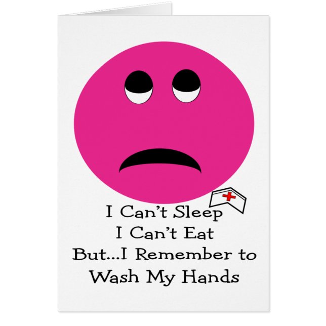 Funny Student Nurse Face Gifts (Front)