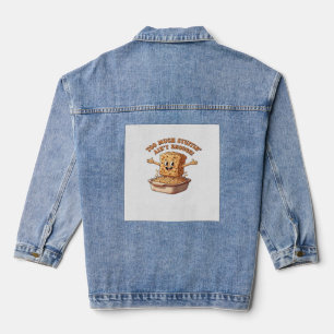 Funny Stuffing Overload Thanksgiving Classic T-Shi Denim Jacket