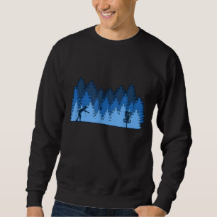 Funny Stupid Tree Disc Golf Gift Idea Sweatshirt
