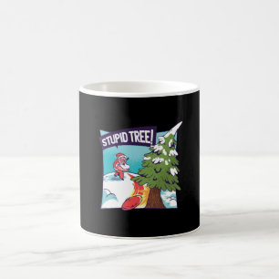 Funny Stupid Tree Disc Golf Player Coffee Mug