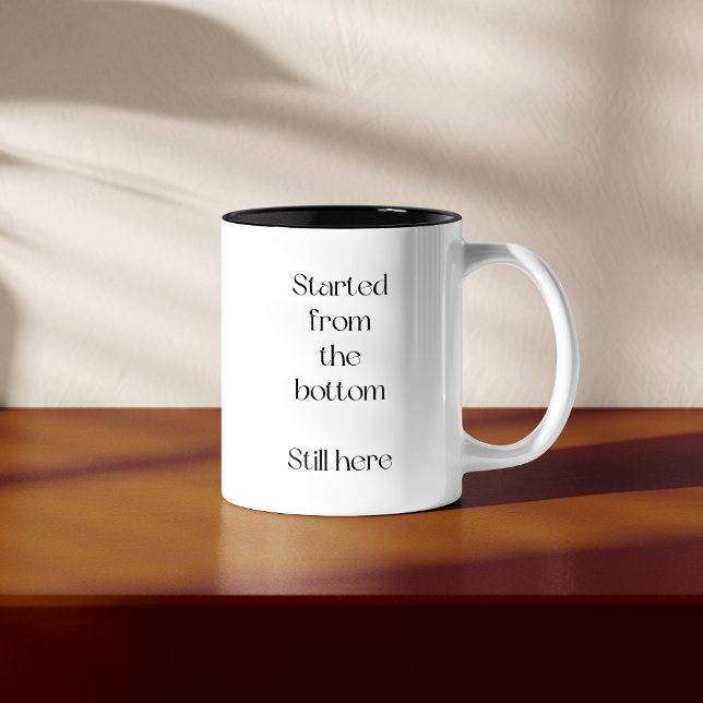 Funny Stylish Two-Tone Coffee Mug (Creator Uploaded)