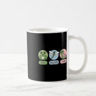 Funny Subtle Political Humour Frog Dragonfly Turtl Coffee Mug