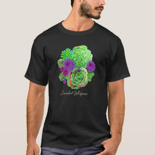 Funny Succulent Whisperer Plant Lover, men & women T-Shirt