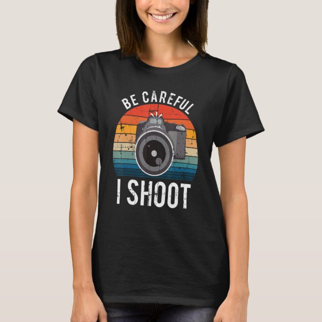 Funny Suggestive Ambiguous Photography Joke for Ph T-Shirt (Front)