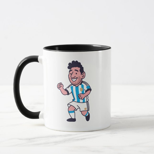 Funny Summer 2026 Soccer Player Mug (Left)