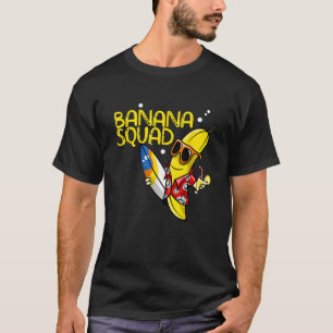 Funny Summer Beach Banana Squad Lovers T-Shirt
