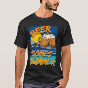 Funny Summer Beer  T-Shirt
