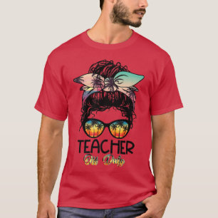 Funny Summer End Of School Year Teacher Off Duty M T-Shirt