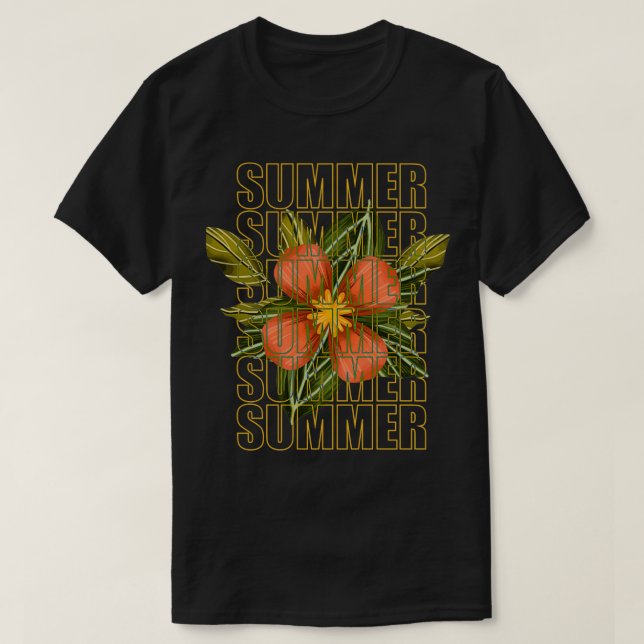 Funny Summer For men and women awsome colours T-Shirt (Design Front)