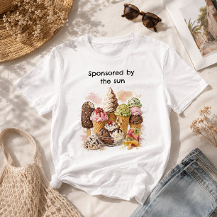 Funny summer icecream kids T-Shirt