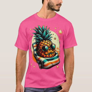 Funny Summer Pineapple Swinger Halloween T-Shirt