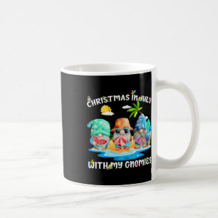Funny Summer Vacation Gnomies - Gnomes For Christm Coffee Mug